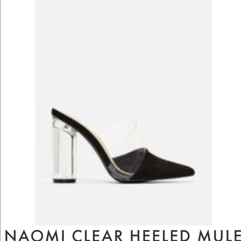 Cleared mule heel
